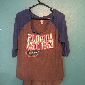 UF Florida Gators Baseball Style Tshirt, size M